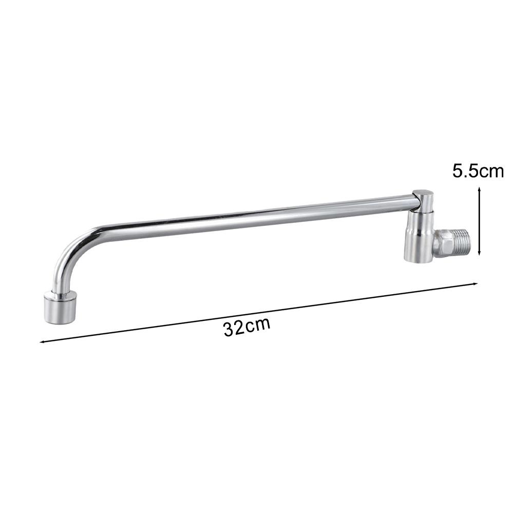 High Quality Best Kitchen Fixtures Home & Garden Faucet Outlet Fittings Durabe Electroplating G1/2 Swinging Spout