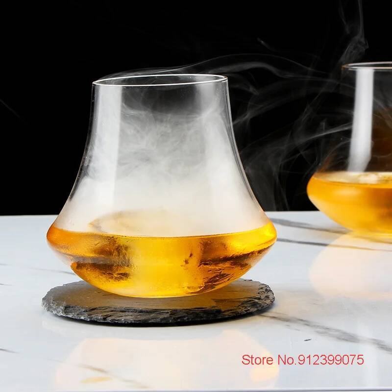2 Stück breite Bauch-Whisky-Verkostungs-Nosing-Gläser Australien Aroma sammeln Kristall-Weinglas Whisky-Tumbler Chivas Spirituosen-Glasbecher