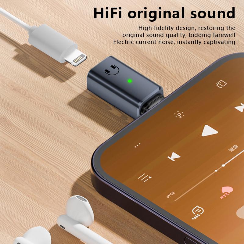 Type-C Wired Earphone Audio Aux Adapter For Lightning For Iphone For Ipad For Macbook Laptop Wired Headset Converter Otg