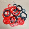 Quick Connector Gasket Set: 1-4 inch Oil-Resistant Silicone & Leather Seals