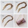 New Fashion Woman Bag Accessory Detachable Part Replacement Chain Leopard Gold Silver Acrylic Strap Women Shoulder Handle Chain