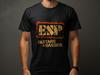 The Esp Guitars Bass B&W Tee Gildan 100% Cotton Usa Size T-Shirt S To 3XL