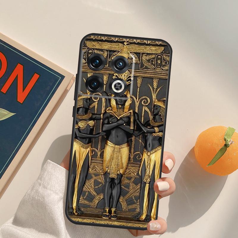 

Egypt Pharaoh Mural Case For OnePlus Nord 5 CE 2 3 4 Lite N20 N30 OnePlus 15 13 12 11 13T 10T 10R 12R 13R Cover OnePlus 8Pro