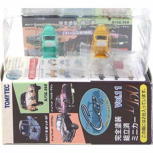 

Tomytec The Car Collection Memories of Street Corner Edition Daihatsu Midget MP Set of 2 Single Item [1B] 1/150 Vol.11 (Orange/Light Green)