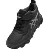 Asics Lazerbeam Lightweight Sweat-Wicking Outdoor Fitness Running Shoes Kids Sneakers Black 1154A188-001