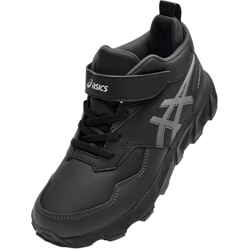 Asics Lazerbeam Lightweight Sweat-Wicking Outdoor Fitness Running Shoes Kids Sneakers Black 1154A188-001