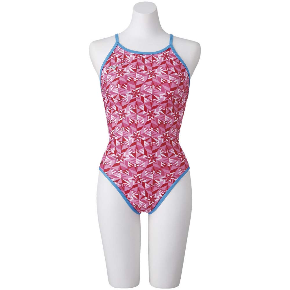 

MIZUNO Medium Competition Practice Size 65 N2MA1266 Exersuit, Women s Cut, Swimsuit, Swimwear, (Rose),