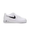 Air Force 1 Low Grade School 'Doodle Swoosh - White Black' (Unisex) White / Black Kids' Skateboarding Shoes DM3177 100
