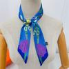 2026 Brand Design New Rope Silk Scarf Luxury Scarf Women Foulard Skinny Bag Scarves Fashion Hair Headband Neckerchief For Lady