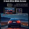Wifi 2/3 Kamera Samochodowa DVR Dash Cam FHD 1080P 3 Kanały Obiektyw Kamera Samochodowa Wnętrze Dashcam Rejestrator Wideo Black Box Super Night Vision