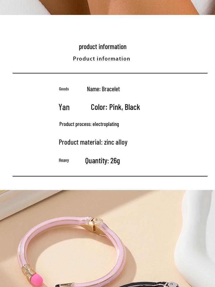 Elegantes und modisches buntes Armband - Europäischer, amerikanischer, koreanischer Stil, Exquisiter Nischen-Leichtluxus-Schmuck für Damen