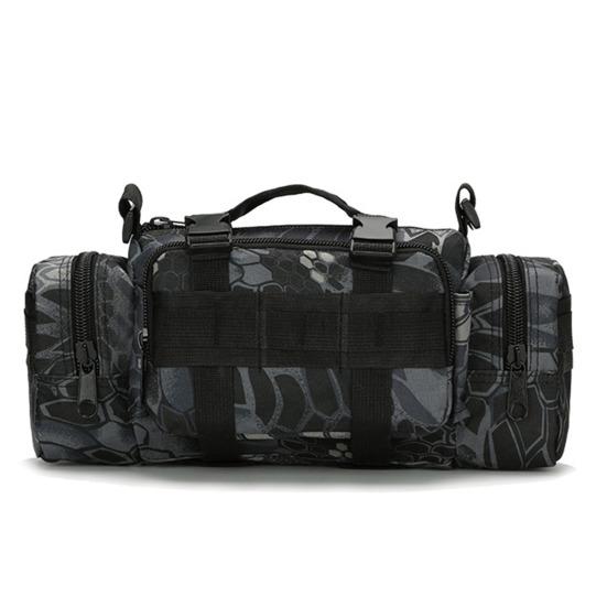 Camping Waist Bag with Adjustable Shoulder Strap Large Capacity Multiple Pockets Waterproof Multi-Functional Camping Bag Backpack