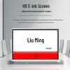 HuiDu Smart Dual-Screen E-ink Meeting Desk Sign (CN version)