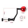 Metal Reel Replacement Power Handle Fishing Reel Handle Knob Spinning Handle Rocker Arm Grip For Spinning Fishing Reel Accessory