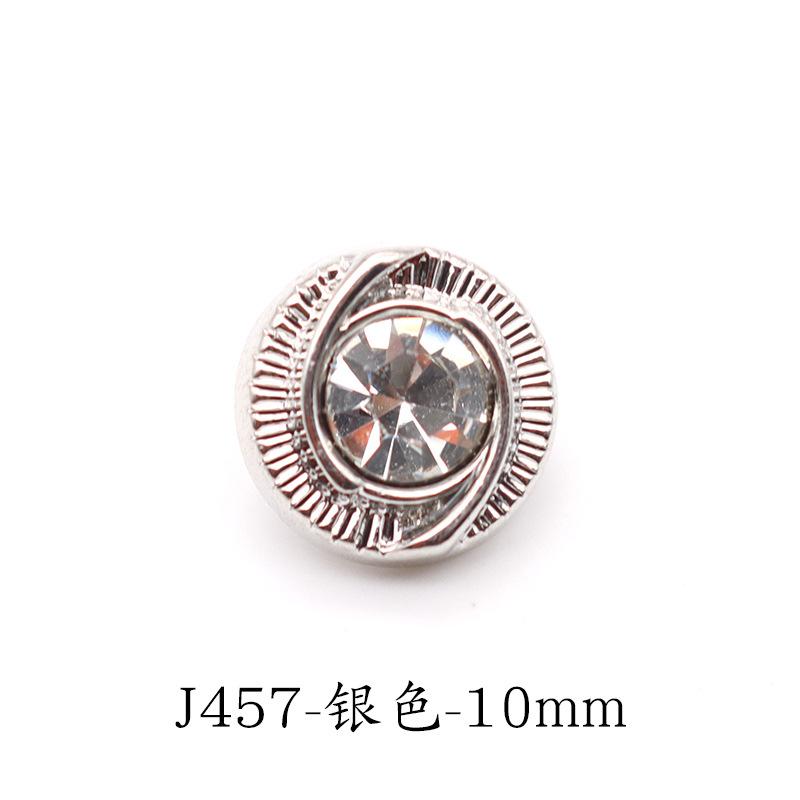 Hochwertige Metallknöpfe, Hochwertige Hemdknöpfe, Kragenknöpfe, Wollstrickjacke, Goldene Glas-Diamantknöpfe