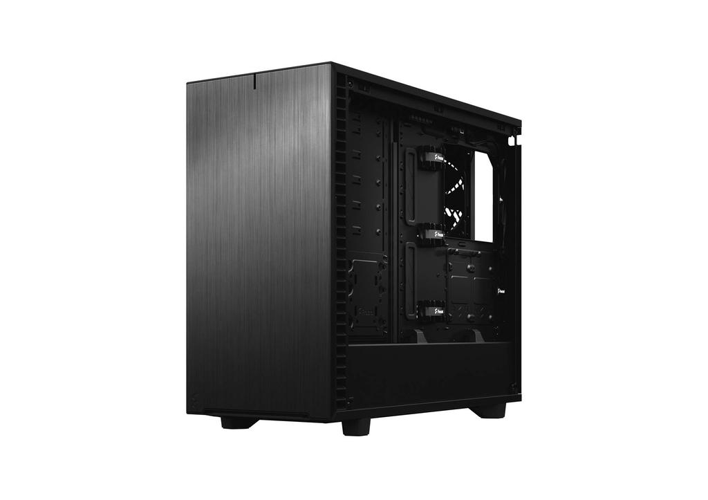 Fractal Design Define 7 Black Middle Tower PC-Gehäuse, kompatibel mit Solid Panel, Modell CS7694 E-ATX, FD-C-DEF7A-01