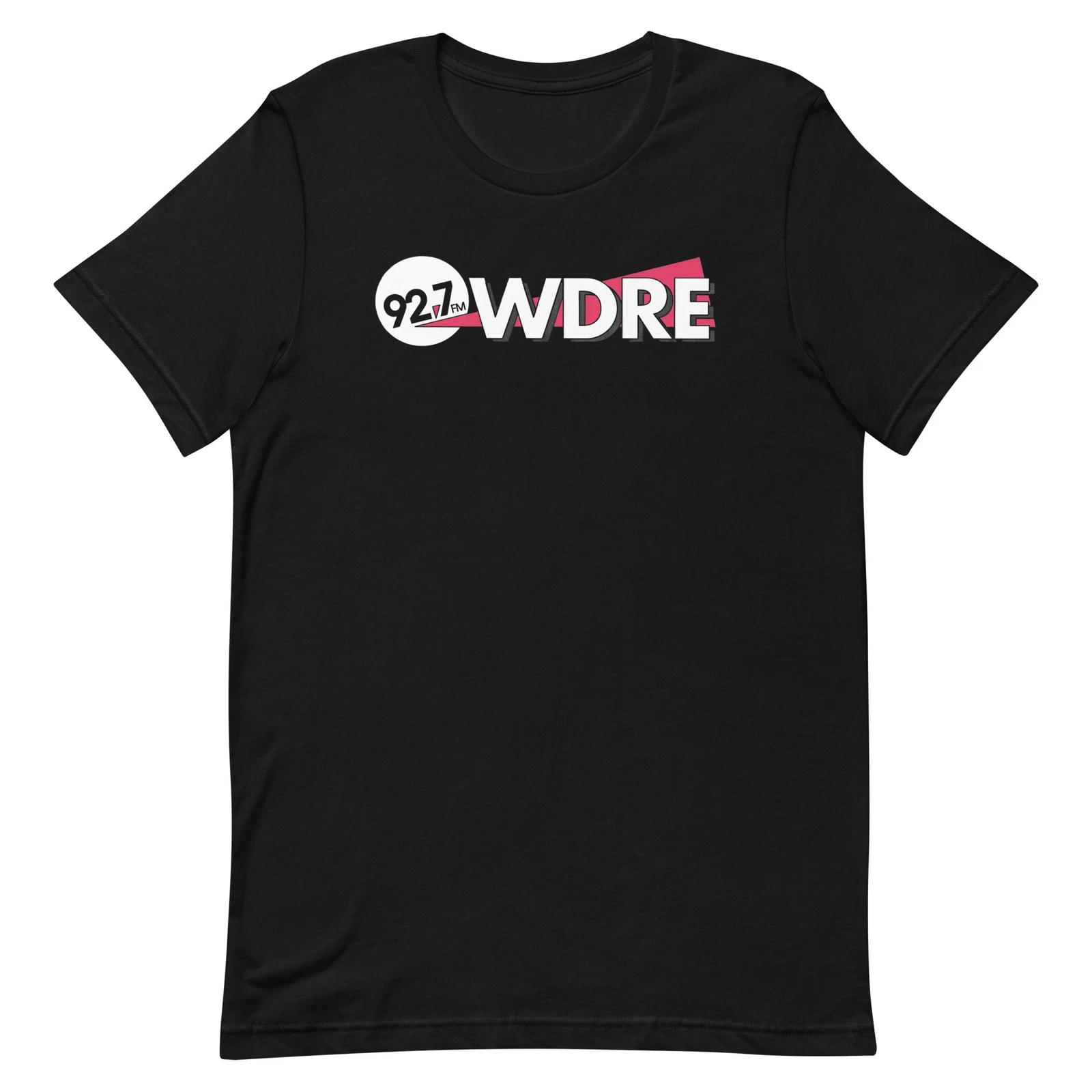 92.7 WDRE Radio Graphic Tee Black Shirt Unisex t-shirt M