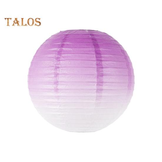 Paper Lantern Gradient Color Summer Party Wedding Lantern Decorative Light Indoor Outdoor Festive Atmosphere Decor