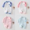 Baby Winter Warmth Cotton Snowsuit With No Bone Design For Newborns And Infants