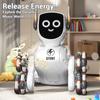 Remote Control Robot, Interactive Intelligent Robotic Pet for Kids 8 and Up, Stunt Toy with Music,
