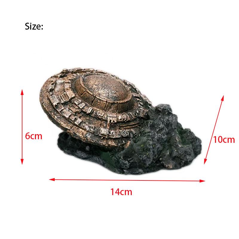 Resin Aquarium Decoration Fish Tank  Simulated Artificial Ornament Rocks for Aquarium Fish Decor