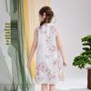 ASK JUNIOR Girls' New Chinese Style Sleeveless Qipao Dress