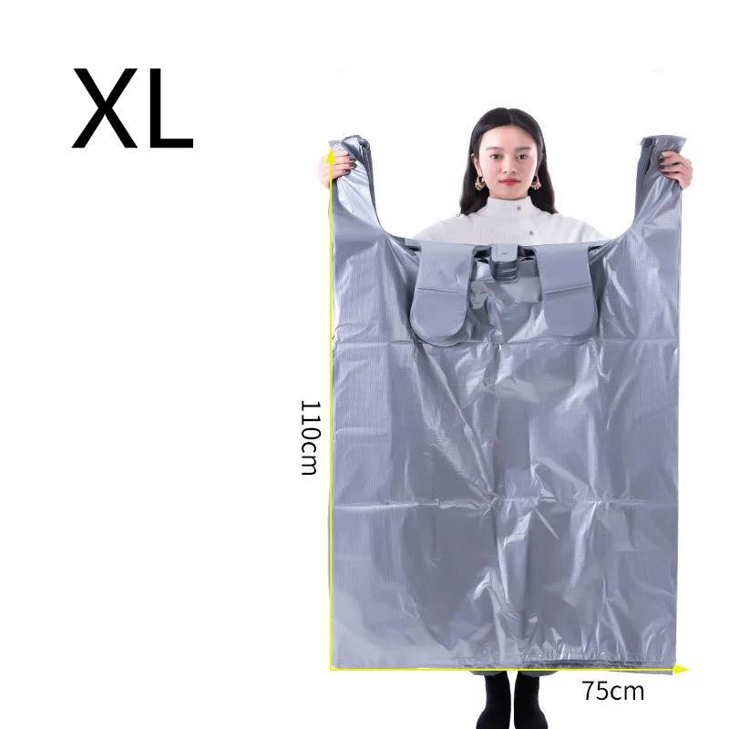 Large Capacity Moving Packing Bag Multipurpose Quilt Dust Bag PE Convenient Bag Dustproof Hand Luggage Clothes Storage Bag