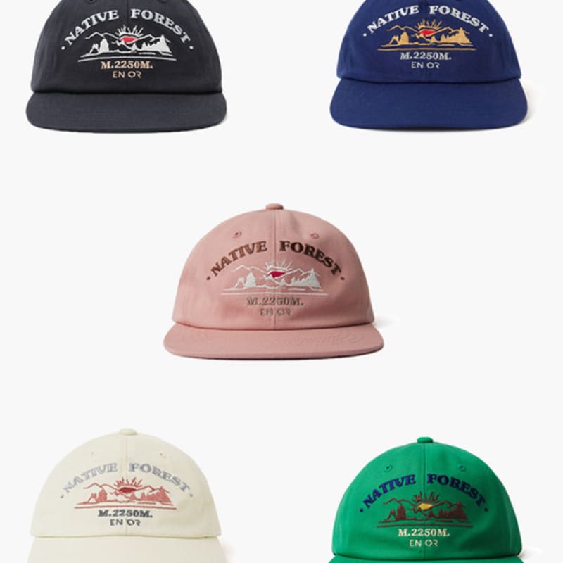 

Enor NATIVE FOREST ENOR BALL CAP_5COLORS PINK