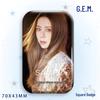 G.E.M. Star Idol Laser Badge & Brooch Pendant