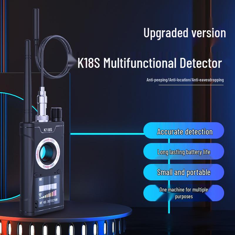 K18S Anti-Spy Detector: Protect Against Eavesdropping, Video Surveillance, GPS Tracking & More