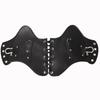 Motorcycle Universal Black PU Leather Heat Saddle Shield Deflectors For Harley Touring Sportster Dyna Honda Yamaha Suzuki Custom