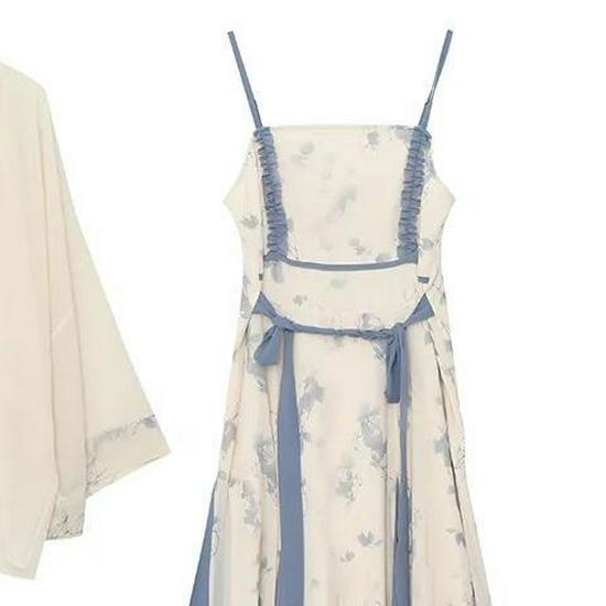 Set di Abiti Hanfu Estivi Eleganti Retrò Taglie Forti per Donne
