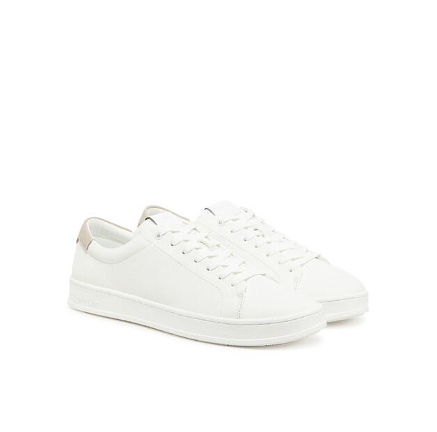 Мужские кроссовки Calvin Klein Low top lace up nu hm0hm01758 белые