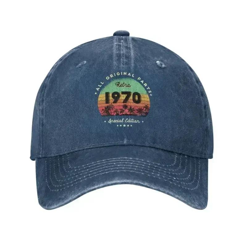 

Punk Cotton Birthday Baseball Cap for Unisex Women Adjustable Dad Hat PerforUnisexce Adjustable