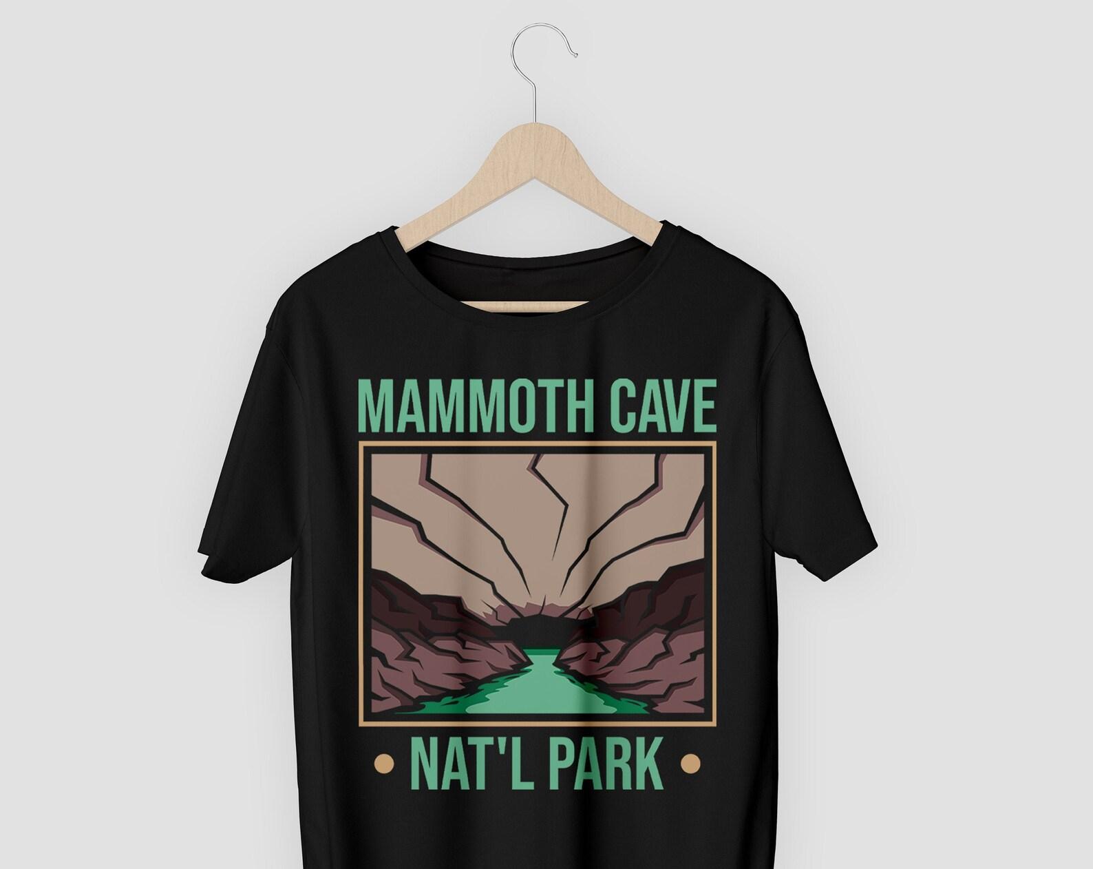 Mammoth Cave National Park US Vintage T-Shirt, USA Kentucky Parks Lover Gifts, Adventure Outdoors, Camping Hiking Travel Birthday Present 130