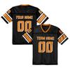 Personalized American Football Shirt Custom Navy White Football Jersey with Team Name Number Gift