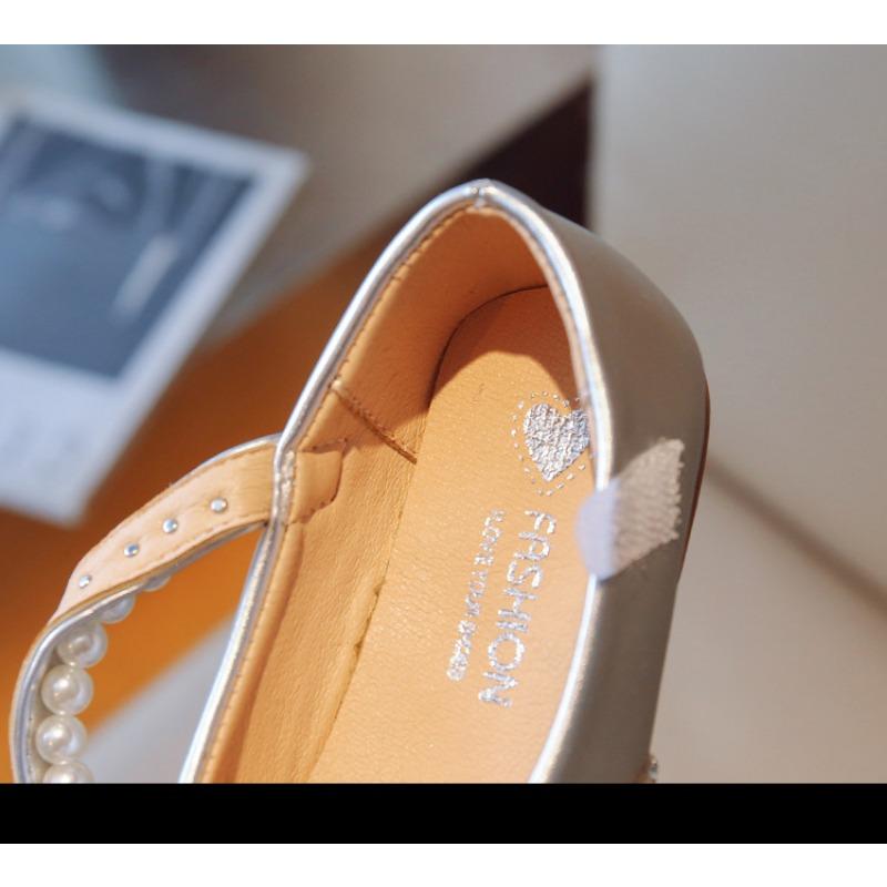 Girls Rhinestone Princess Shoes Spring New Kids Dance Shoes
