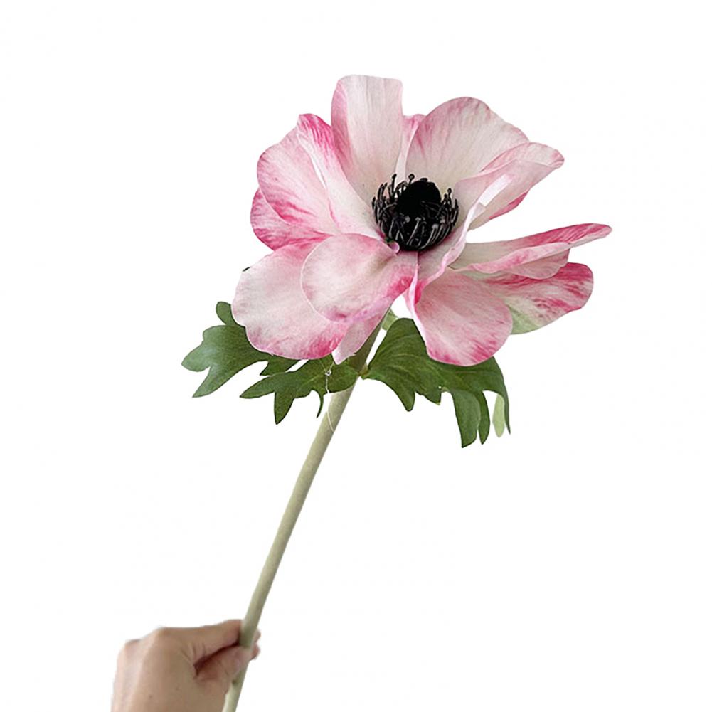 No Maintenance Flower Artificial Flower Stem Uv Resistant Silk Bloom Realistic Faux Flower Centerpiece for Home Office Wedding