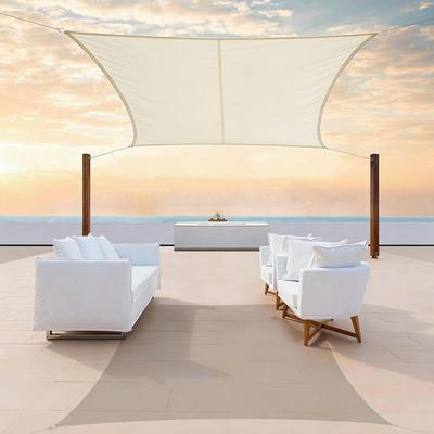 Outdoor Waterproof Sunshade Sail Canopy - Rainproof, UV-Resistant Awning for Patio, Balcony, or Courtyard