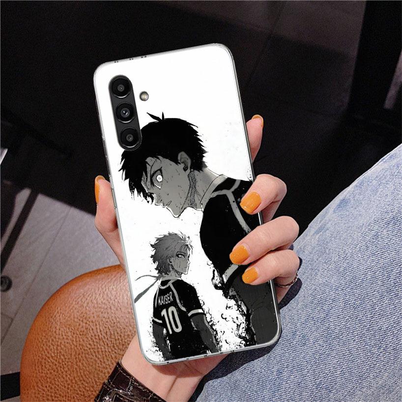 Blue Lock Isagi Yoichi Pouzdro na telefon Pro Samsung Galaxy A17 A16 A15 A14 A13 A57 A56 A55 A54 A53 A37 A36 A35 A34 A33 A26 A25 A24 A23
