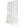 Semi Sheer Plastic Bathroom Shower Curtain Waterproof Mould Proof Quick Drying Washable Long Shower Liner for Home Decors