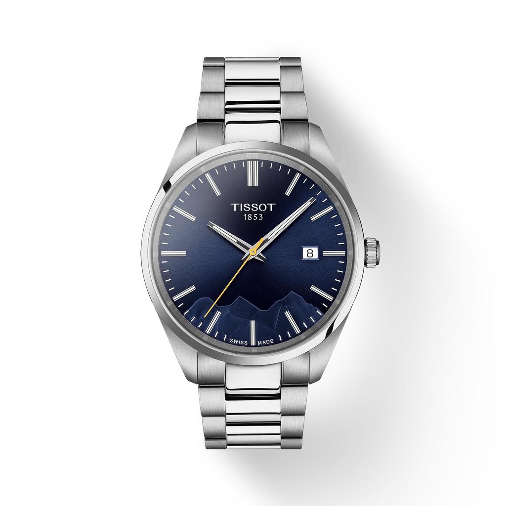 Tissot Stainless Steel Blue Dial Men's Fashion Watch T150.410.11.041.02