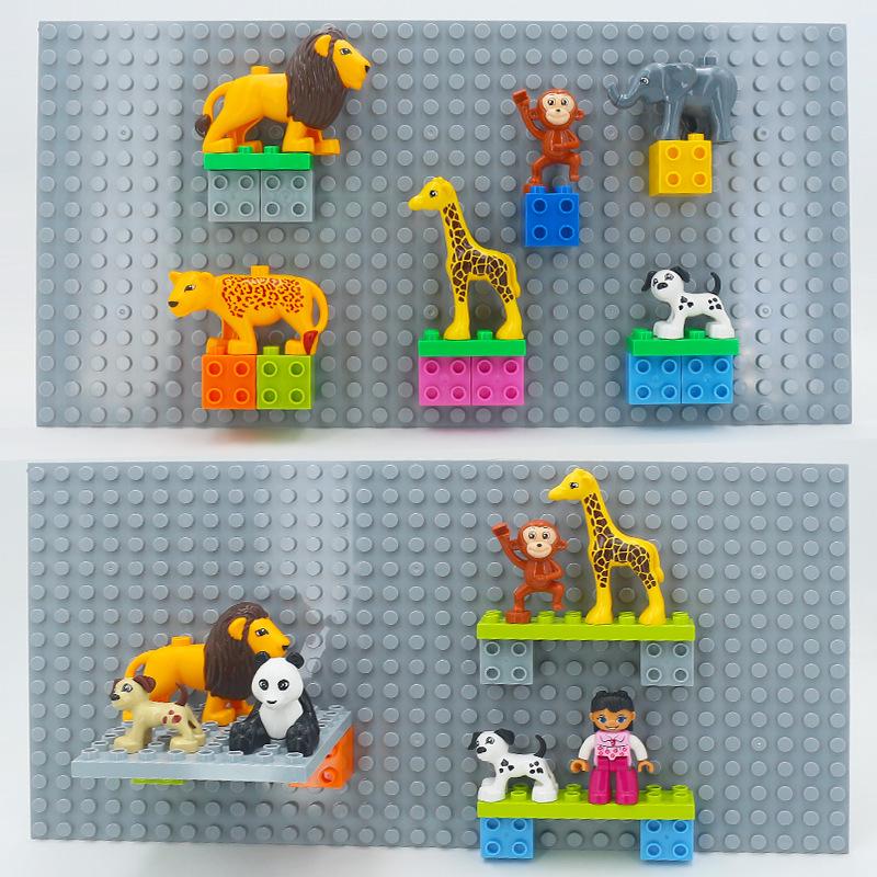 LEGO Duplo-Compatible Building Blocks: Accessories & Special Shapes for Kids' Educational Toys