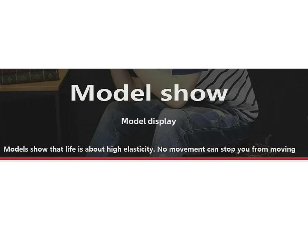 Men's Retro Harem Jeans with Pockets and Elastic Cuffs