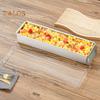 Tiramisu-Form aus Edelstahl, handelsübliche rechteckige Backform für Kuchenschichten, antihaftbeschichtete Mousse-Form für selbstgemachte Kuchen, Kekse und Schokolade