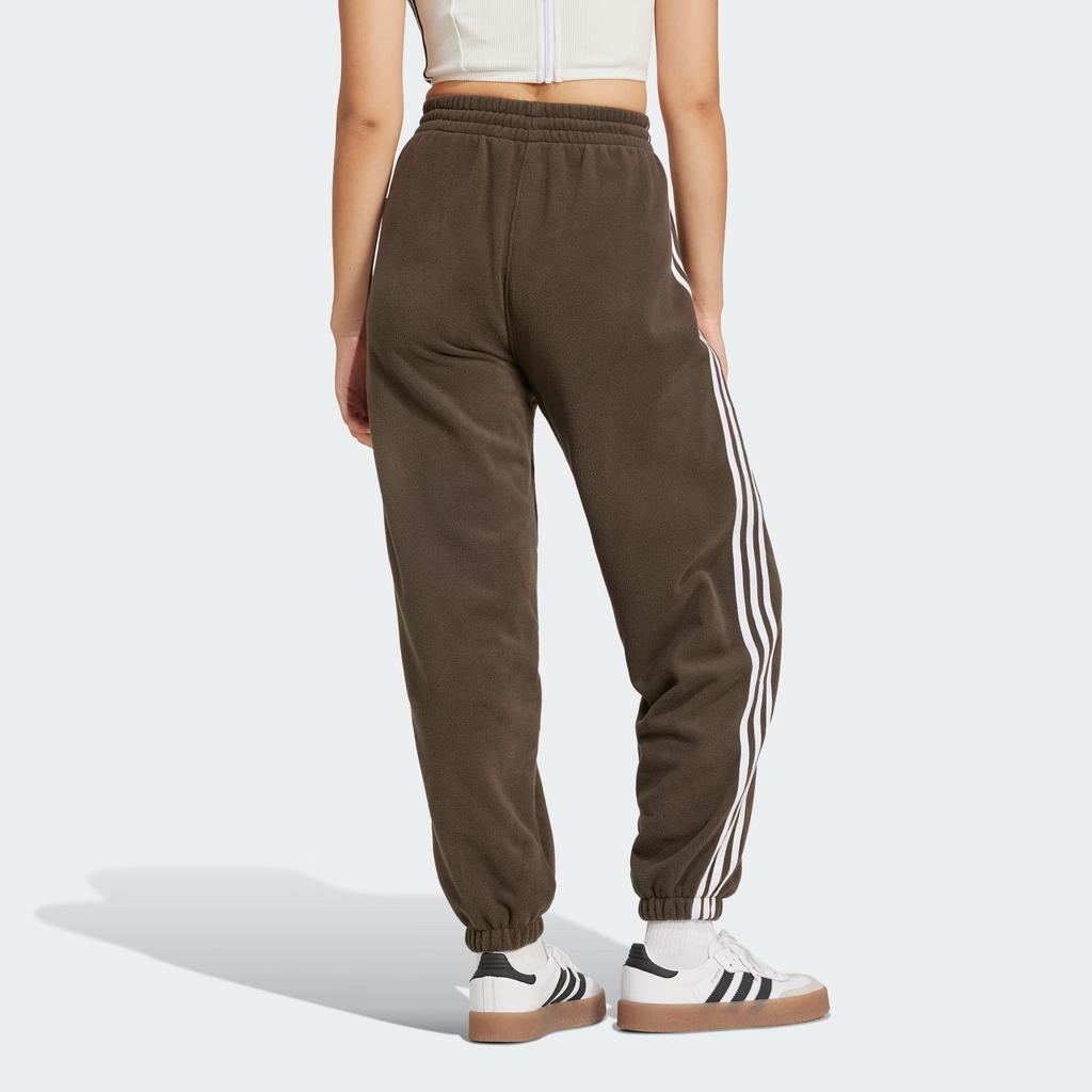 Adidas Originals Adicolor Track Joggers Loose Soft Comfortable Fashion Retro Sports Knit Pants Women Bottoms Brown IY7835
