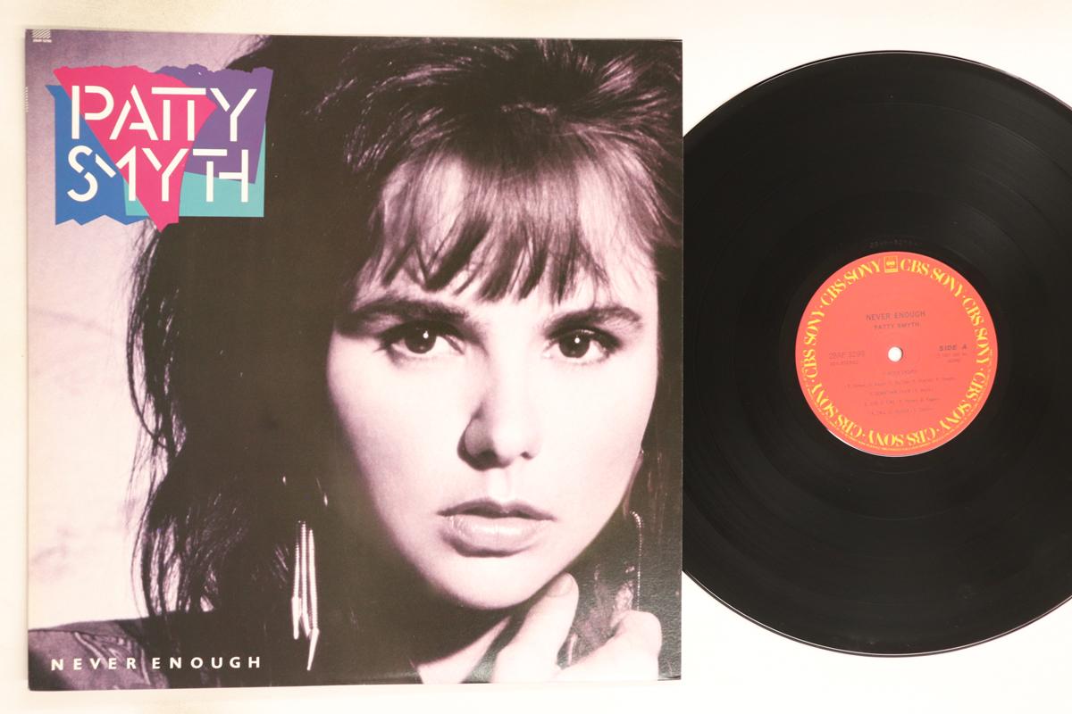 

LP Record PATTY SMYTH - Never Enough 28AP3298 CBS SONY 1987 Japan Pop Used