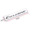 1Pc 3D ABS Logo Car Fender Side Rear Trunk Emblem Badge Stickers Car Body Decal Car Exterior Stickers
