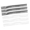 35PCS  Paper Binding Coils 25.4mm Diameter 48 Loops 4:1 Pitch Plastic Spiral Wire Spines 215 Sheet