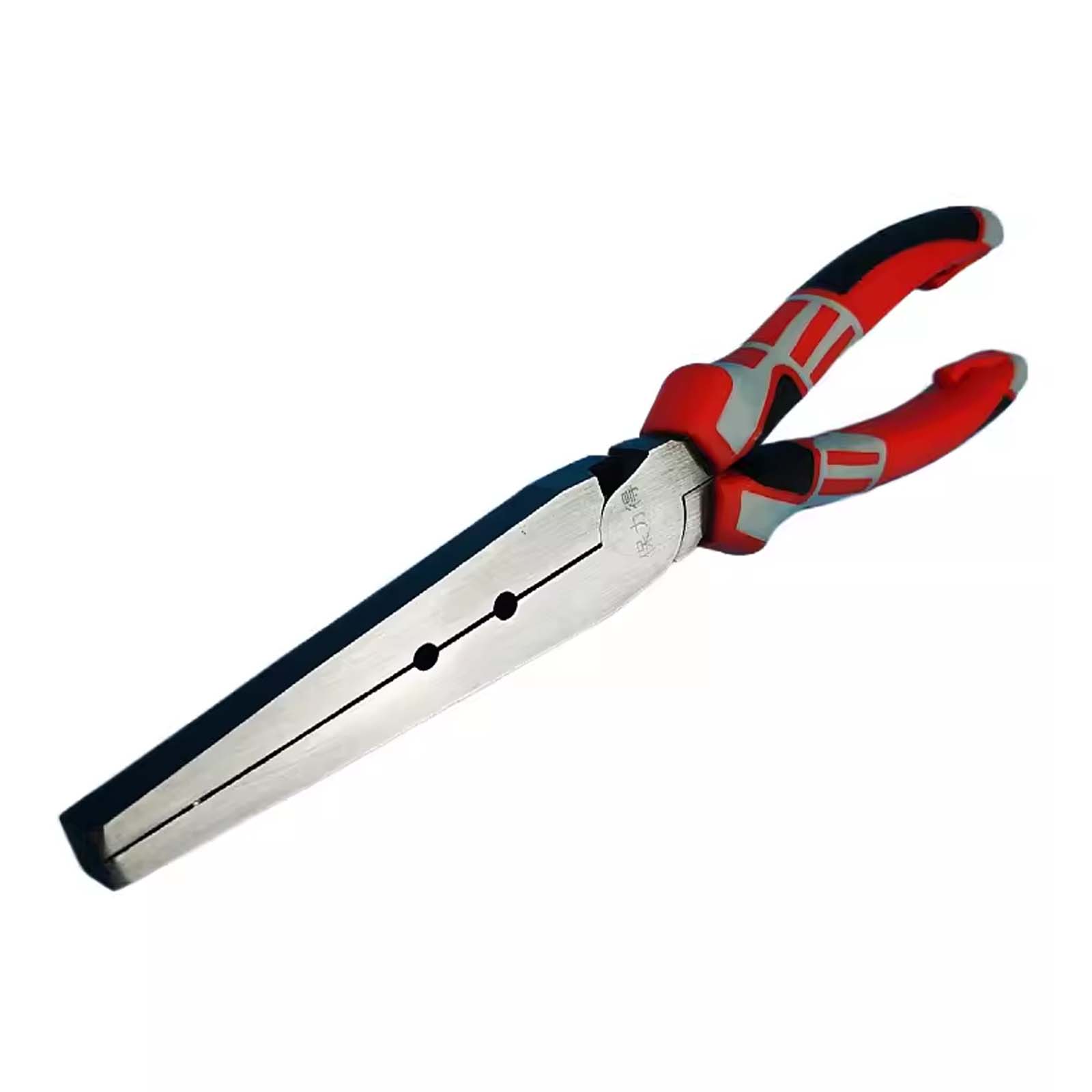 Welding Auxiliary Folding Pliers, Long Flat Nose Stainless Steel Metal Luminous Letter Bending Pliers